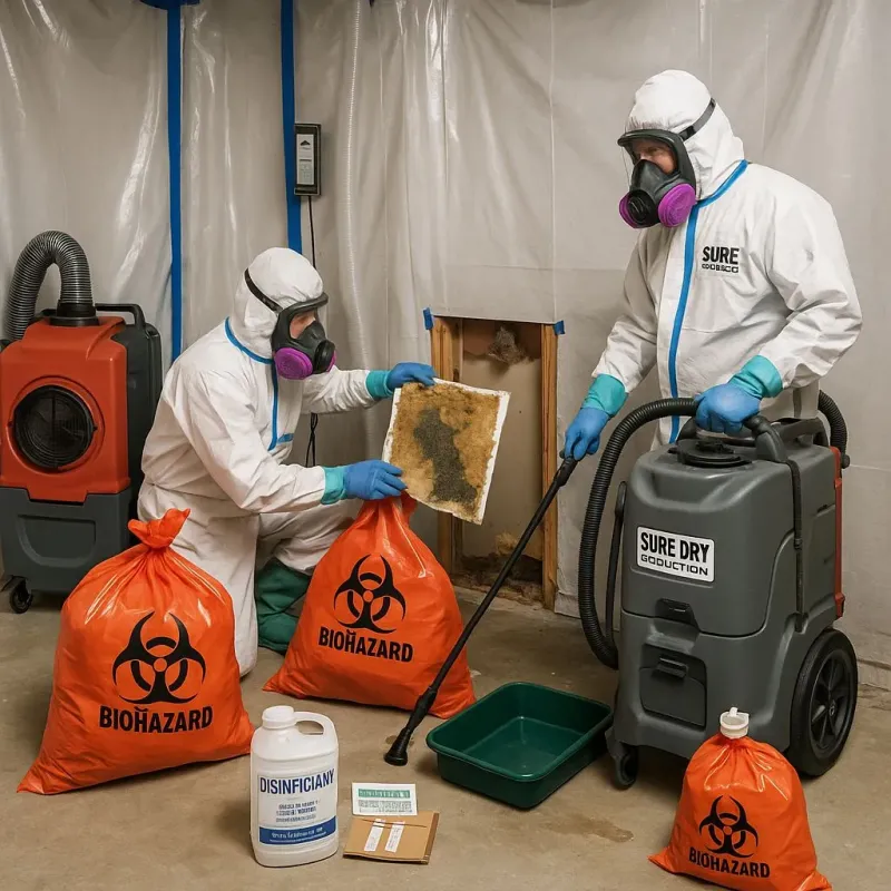 Contaminated Water Handling Protocols process in Smith County, MS